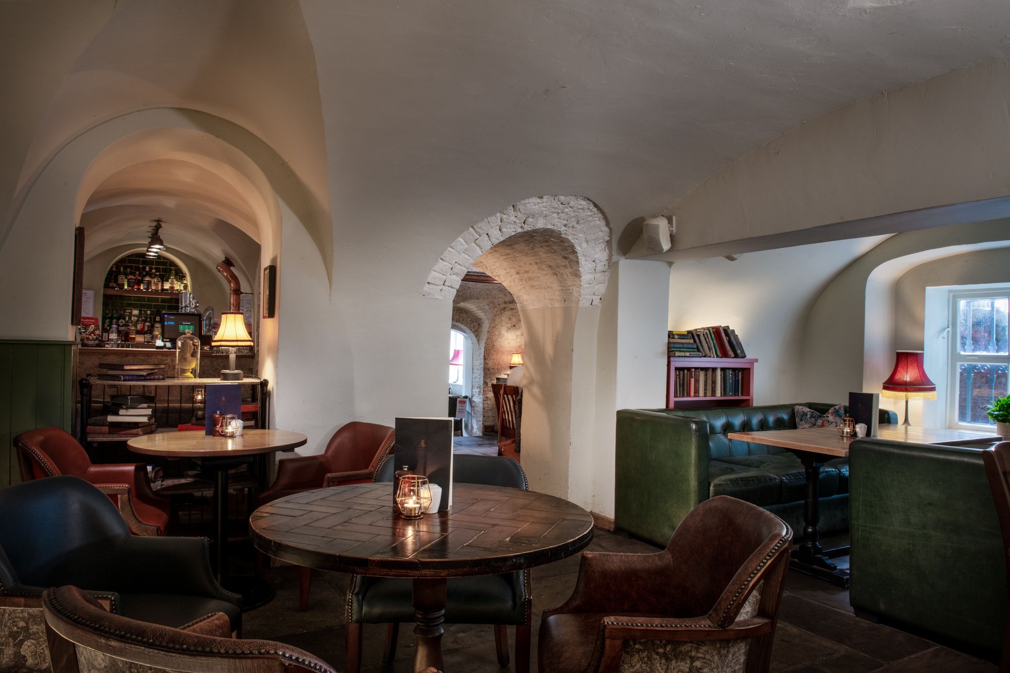 cellar bar dining area