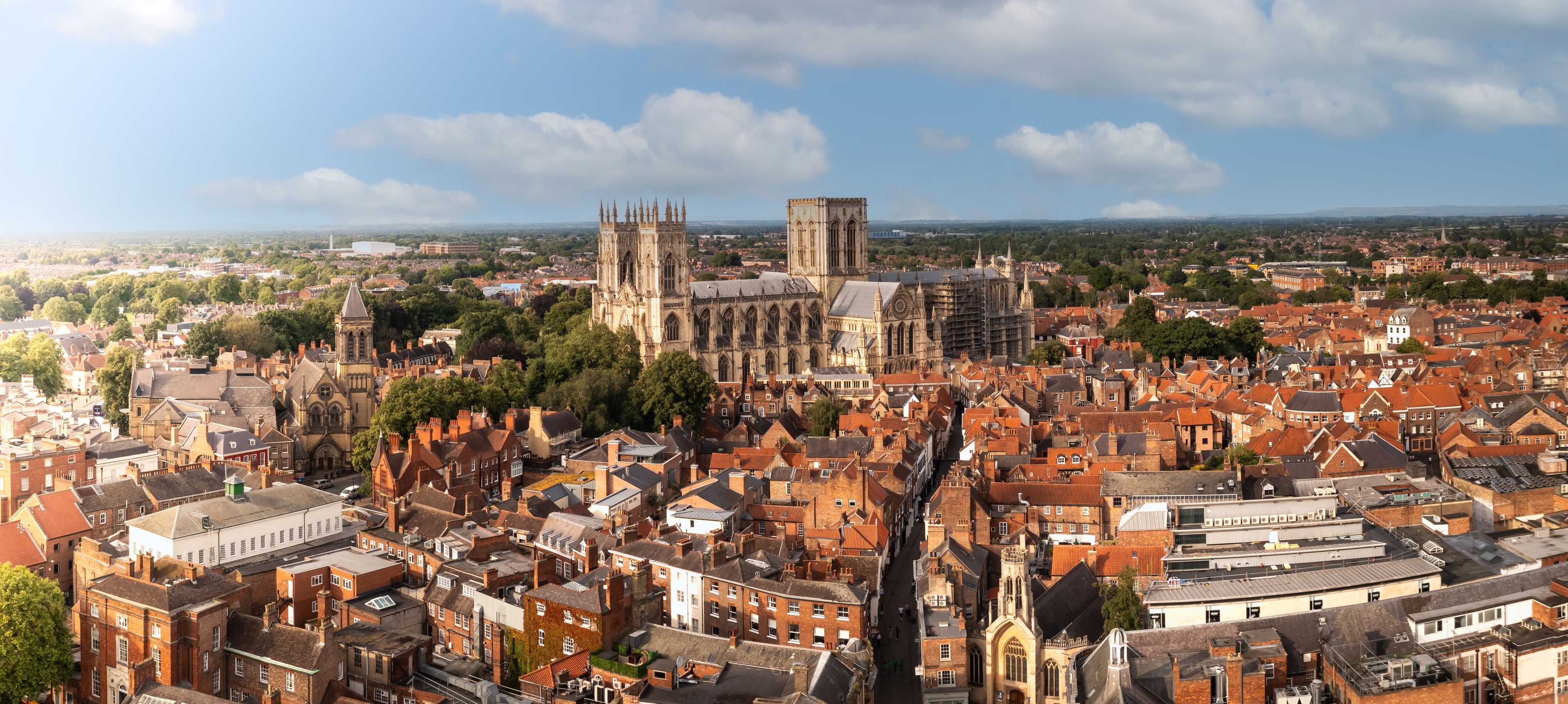 york from above