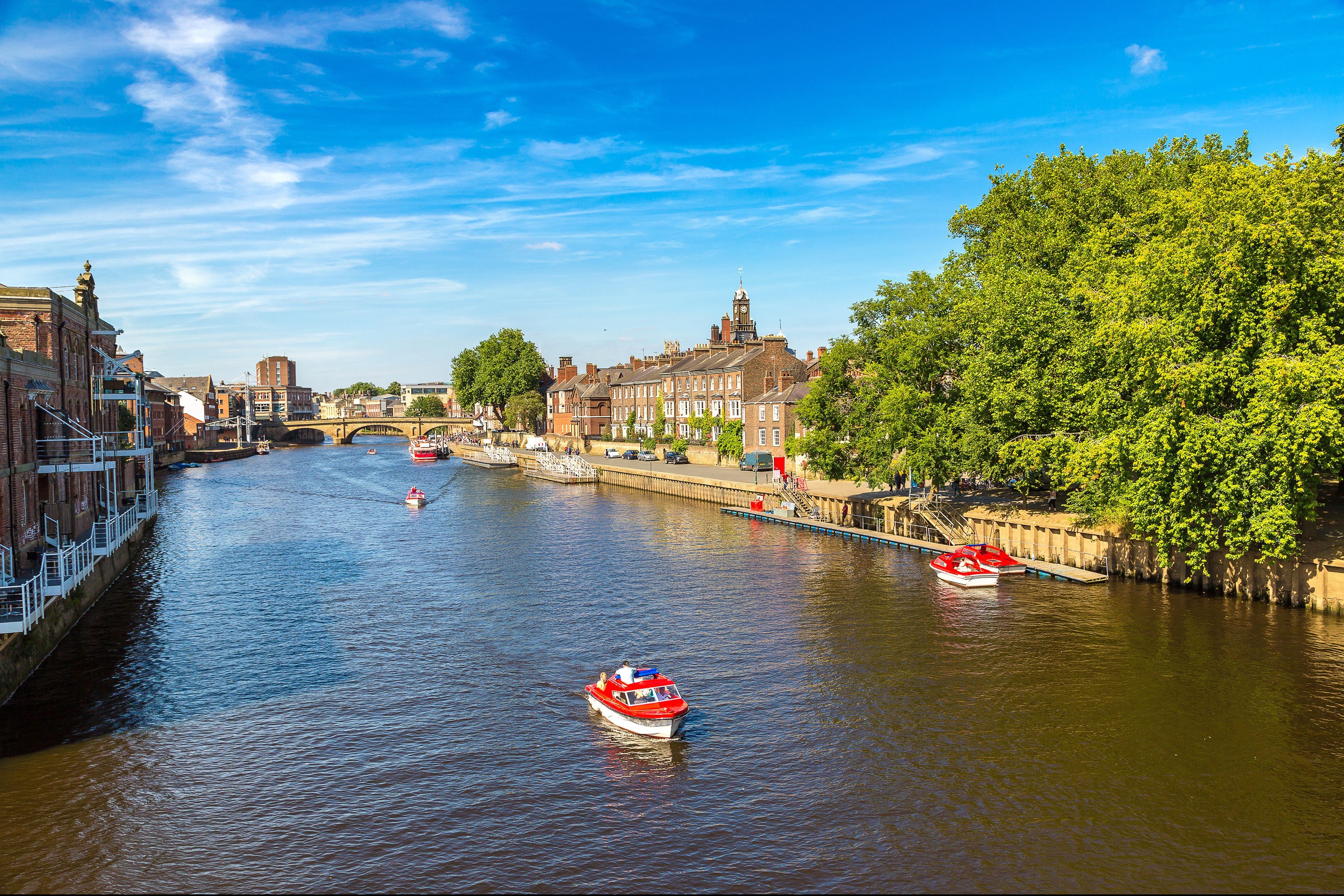 boats on river