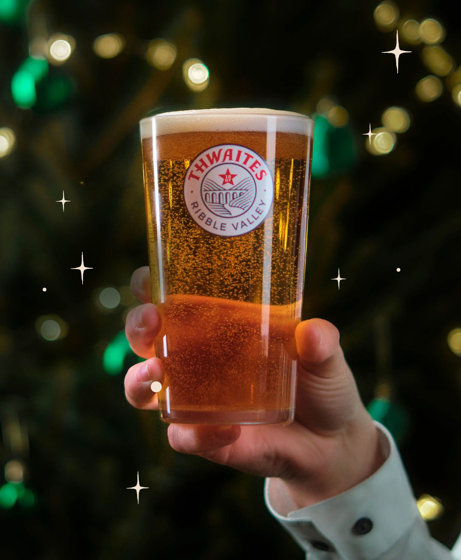 pint of thwaites ale